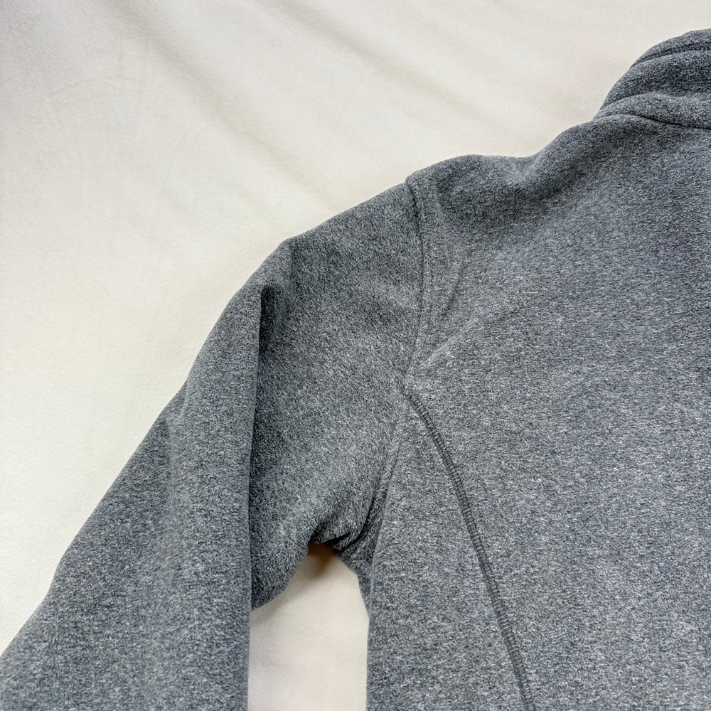 Montbell Melange Gray Full Zip Fleece Jacket Women Medium Outdoor - Picture 5 of 16
